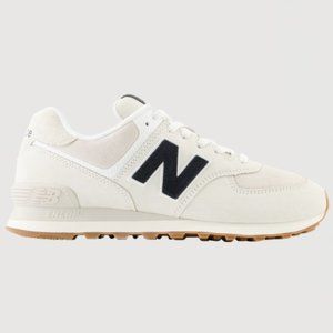 New Balance 574 White/Black/Gum Size 13